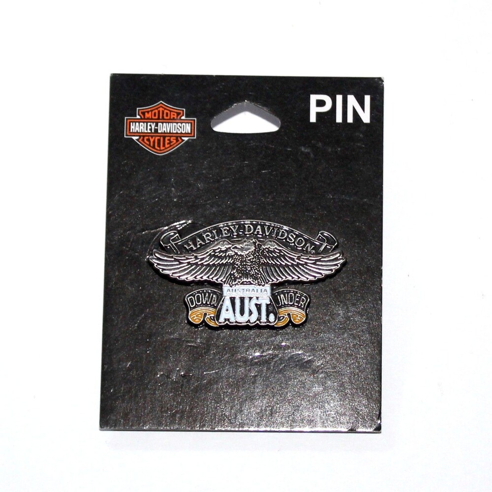 Harley Davidson Pin Australia Down Under 2010 NEW motorbike biker